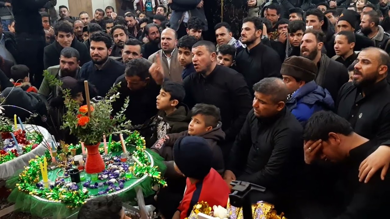 نعي سماحة الشيخ محمد الابراهيمي على روح الشهيد السعيد مرتضى عباس حسن الحويمدي الذي استشهد في ديالى