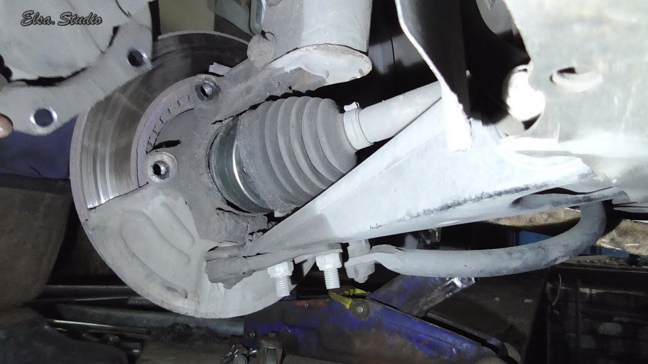 Замена наружной гранаты Renault Kangoo