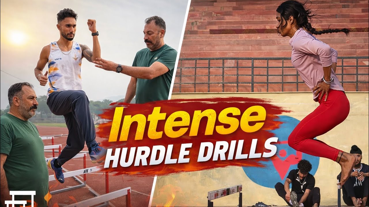 🚨Explosive Hurdle Drills for Speed & Power | Athlete Training🚨