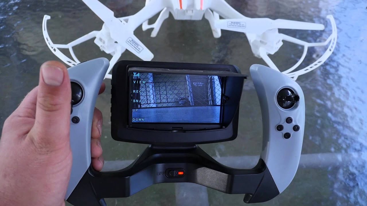 UDI U818S Quadcopter with FPV Transmitter and Screen