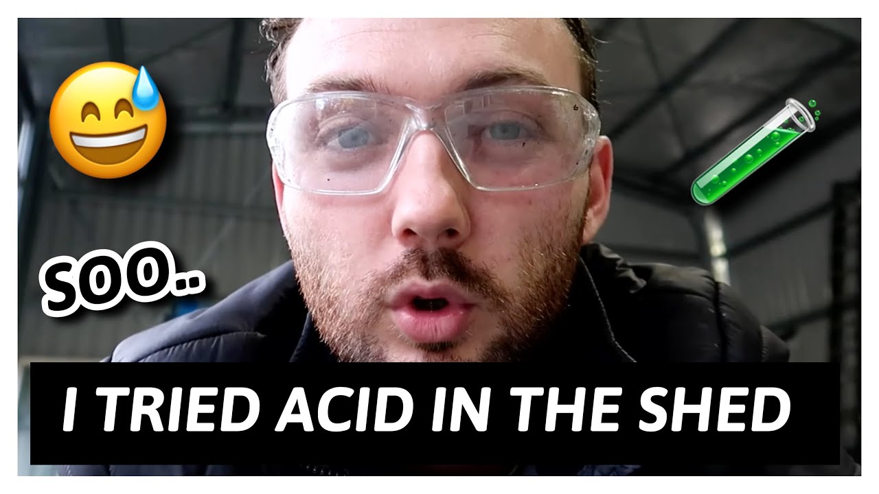 I TRIED ACID IN THE SHED || Nolland Industries underway 😏