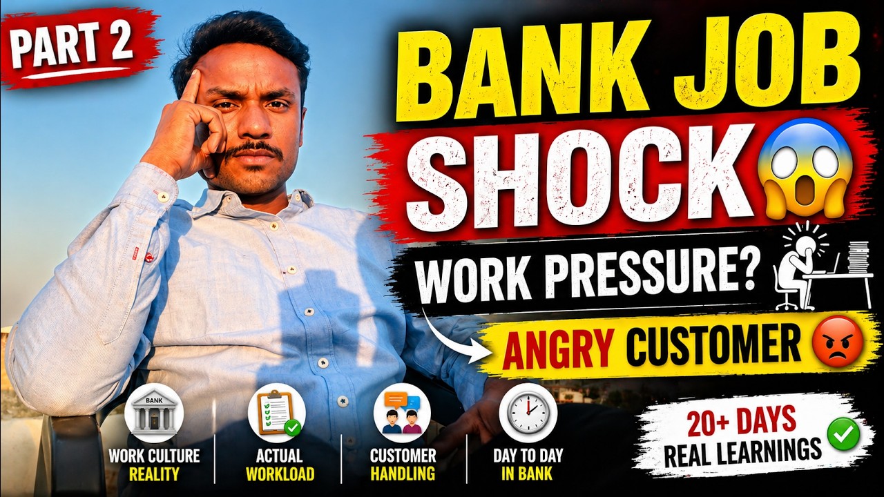 Truth About Bank Jobs 😳 Far Posting, Work Culture & PO vs Clerk (Part 2)