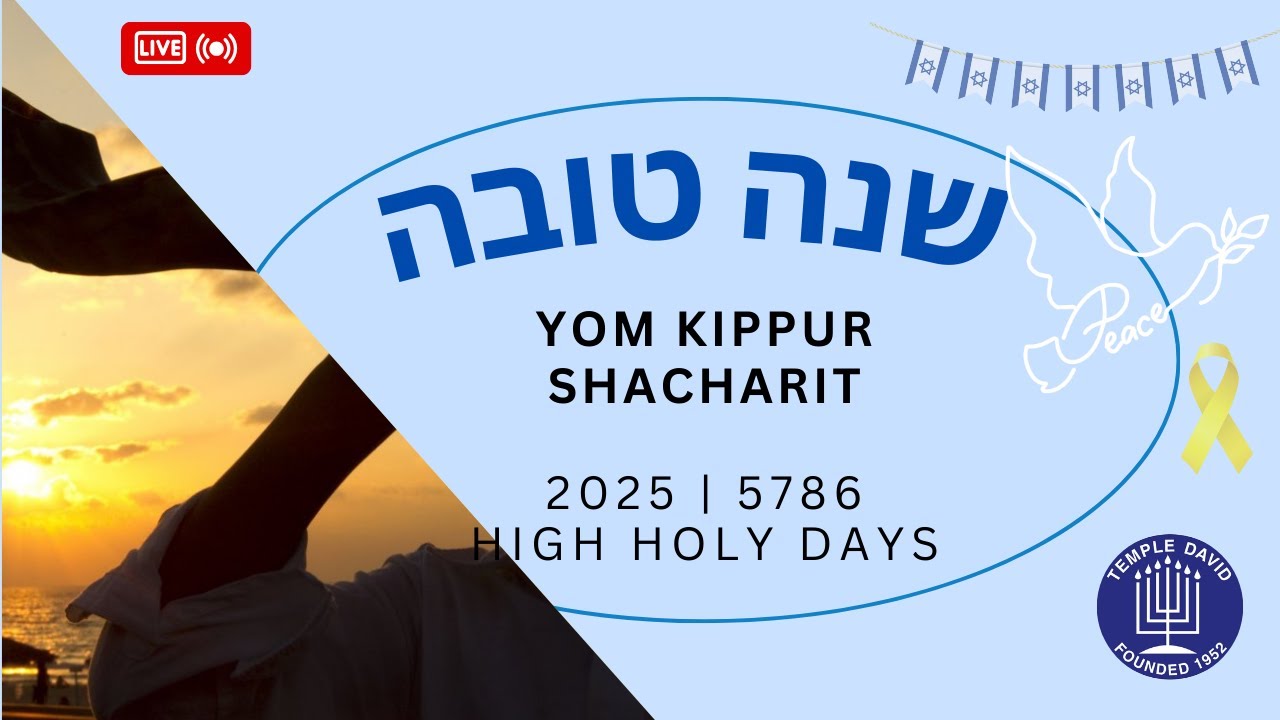 10.30 am Yom Kippur Shacharit 2 October 2025