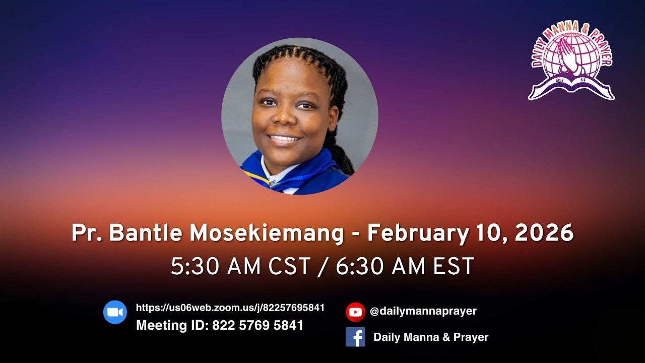 Daily Manna & Prayer February 10, 2926