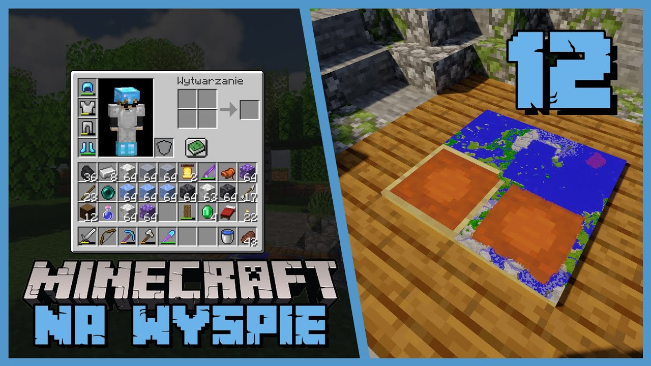 Minecraft na WYSPIE - odkrywamy mapę, szukamy gliny, mamy ametyst | Minecraft 1.18 Let's Play #12