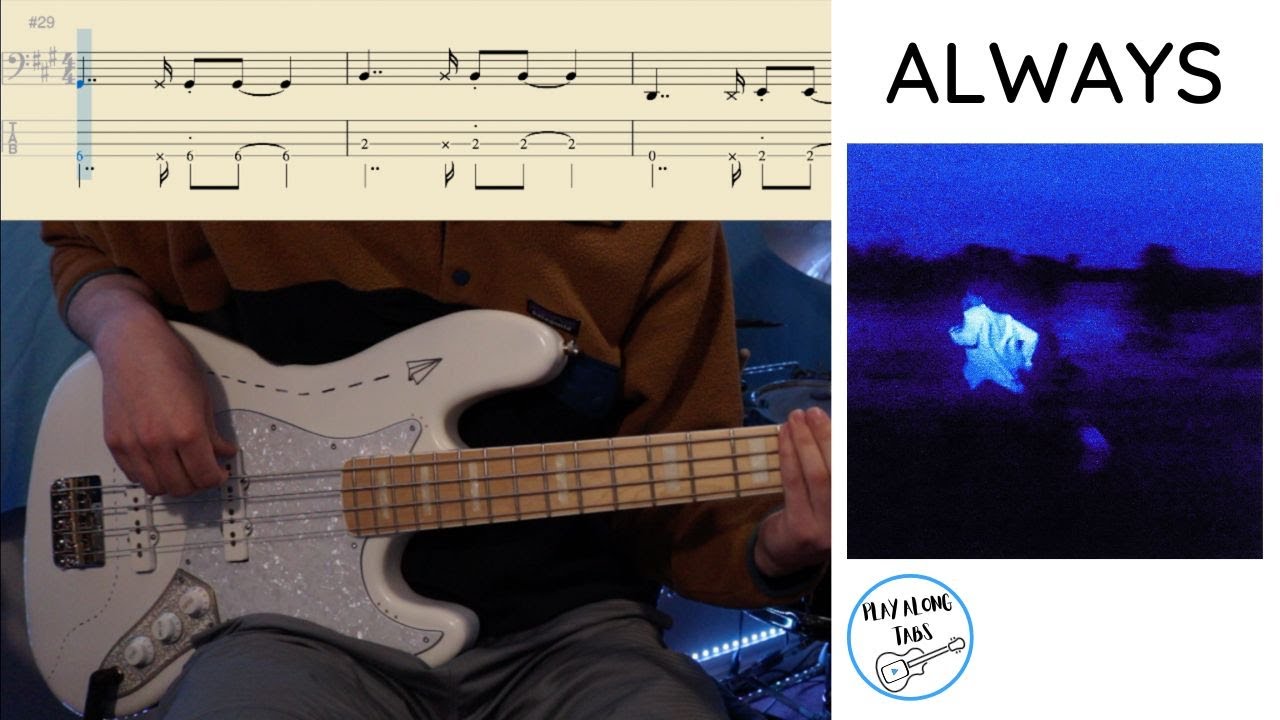 Daniel Caesar: Always - Bass Cover with Bass Tab
