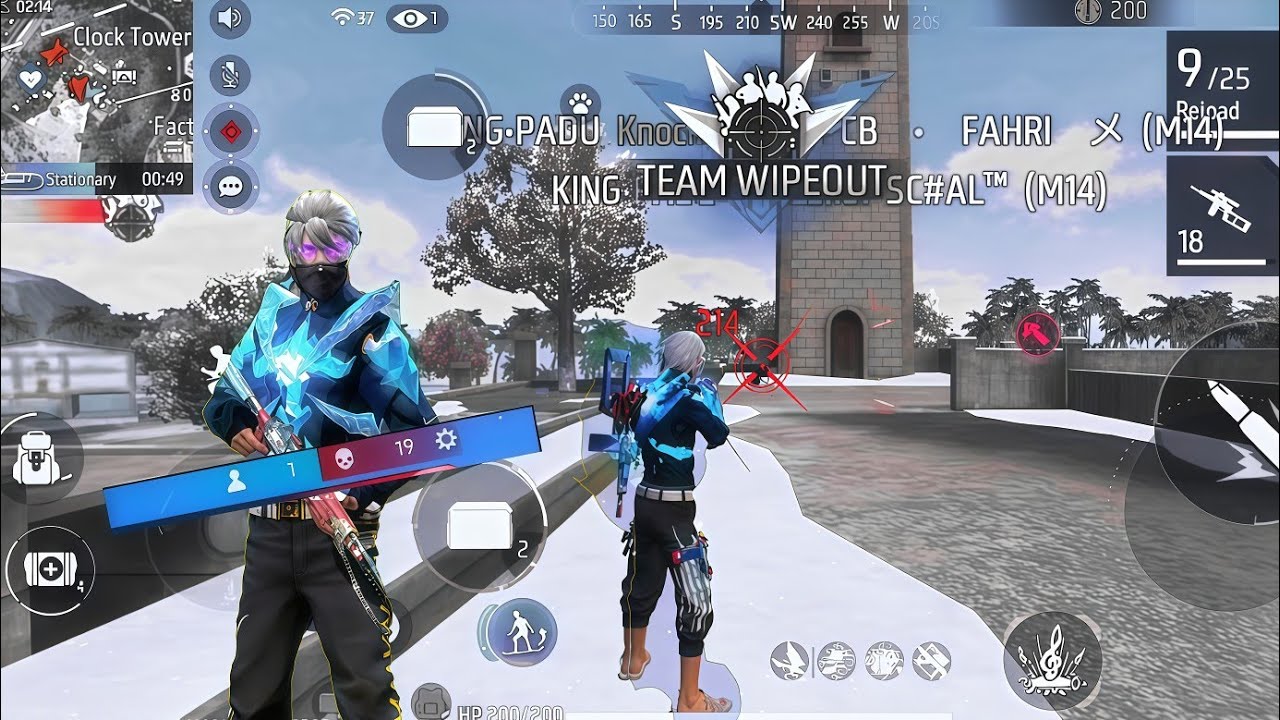 SOLO VS SQUAD PAKE M14 🔥🔥