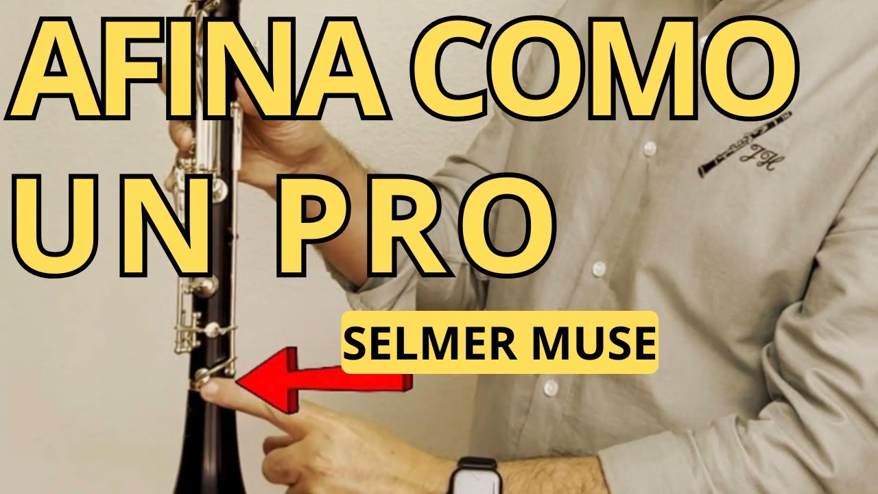 2️⃣8️⃣☝ APRENDE CON JAVIER HUERTAS. LLAVE de AFINACION del FA para CLARINETE MUSE en LA