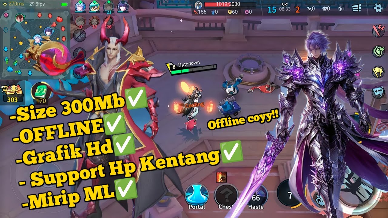 TERBARU❗|DOWNLOAD Game Moba Full Offline Android!