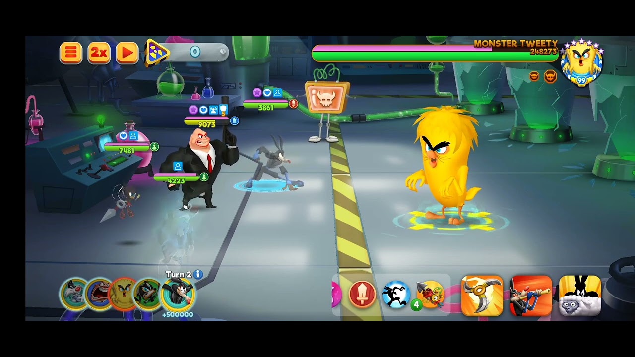 Looney tunes world of Mayhem R&D music 2x speed