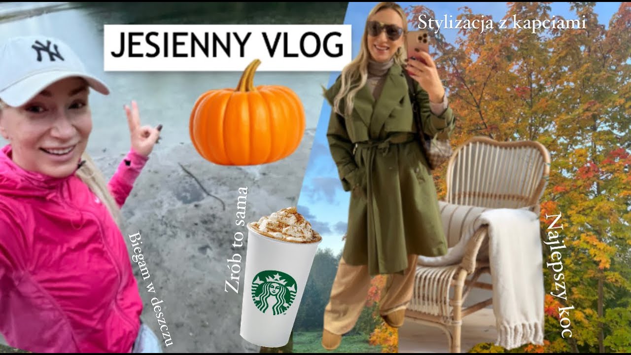 BIEGANIE W DESZCZU | PIĘKNY KOC ZA GROSZE | PRZEPIS NA SYROP PUMPKIN SPICE
