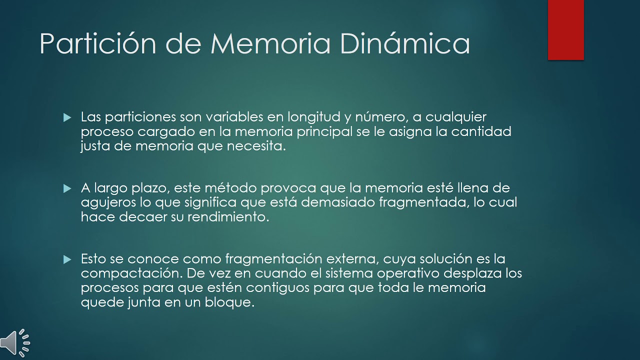 Gesti&oacute;n de memoria, segmentaci&oacute;n y paginaci&oacute;n