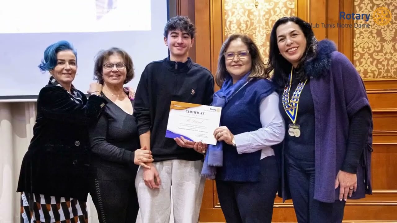 Le rotary Tunis Notre Dame et la paix