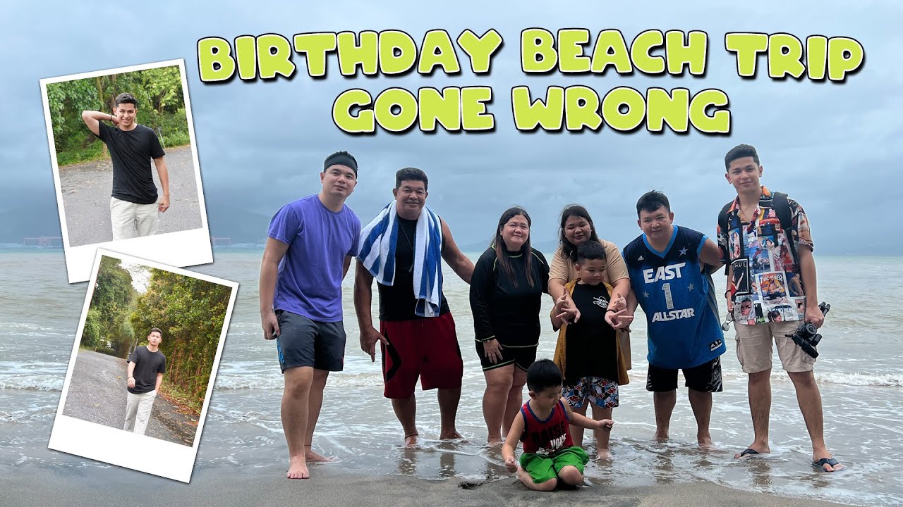 Birthday Beach Trip Gone Wrong | Aljon Mendoza