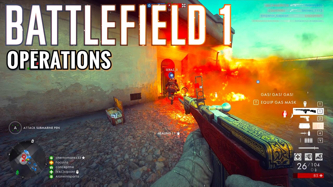 Battlefield 1: Operations Gameplay (No Commentary)