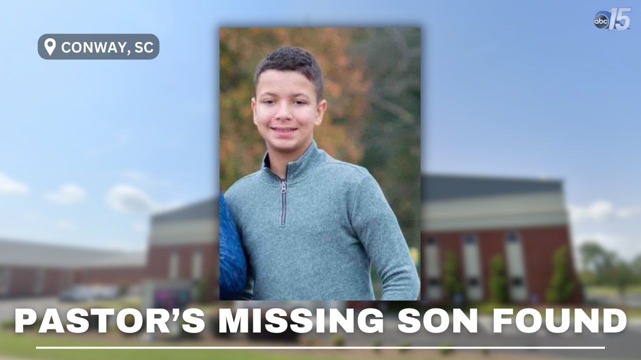 SC Pastor's Missing Son Found After Overnight Search