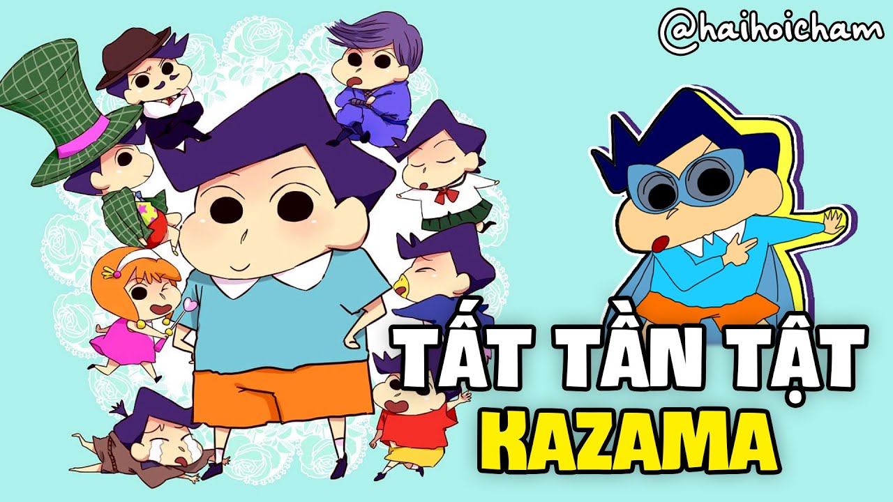 Kazama - Otaku Rất Nhạy Cảm!!! Tất Tần Tật Về Kazama Toru | Shin Cậu Bé Bút Chì | Hải Hỏi Chấm