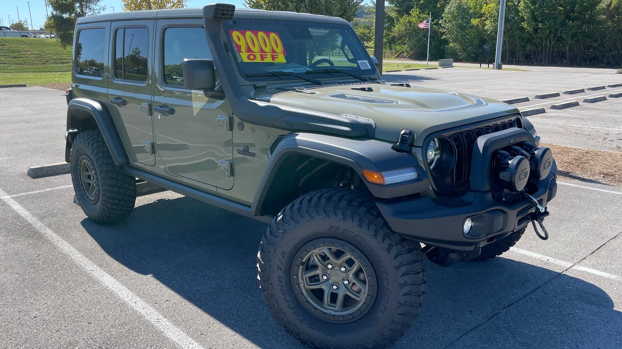 Тест-драйв и обзор Jeep Wrangler Rubicon AEV V6 2025 года от первого лица