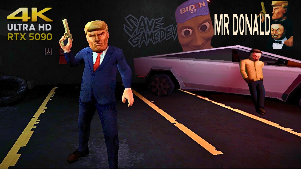 MR DONALD: SAVE VATICAN Demo | GeForce RTX 5090 | 4K