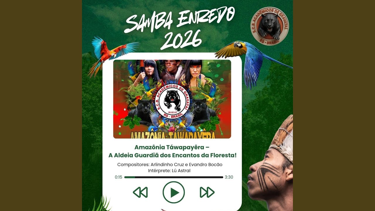 Amazônia Táwapayêra – A Aldeia Guardiã dos Encantos da Floresta! (feat. Lu Astral &...