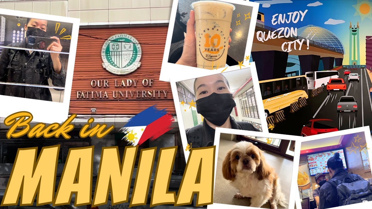 Возвращение в мои дни учёбы в медицинском колледже OLFU 🇵🇭 || Приключения в Маниле 🌆