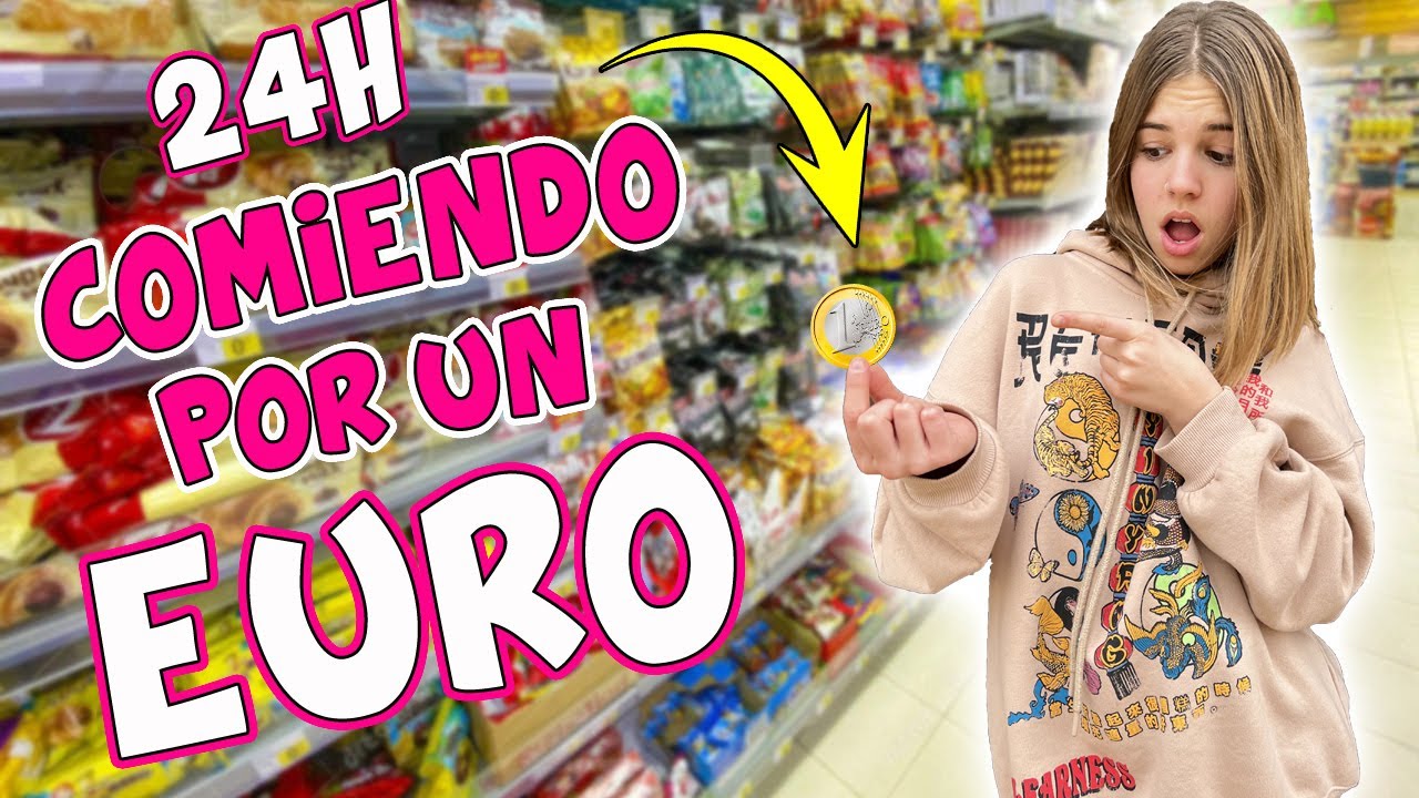 COMPRANDO COMIDA POR 1&euro; - UN D&Iacute;A COMIENDO POR 1&euro; &iquest;ES IMPOSIBLE? / El mundo de Indy