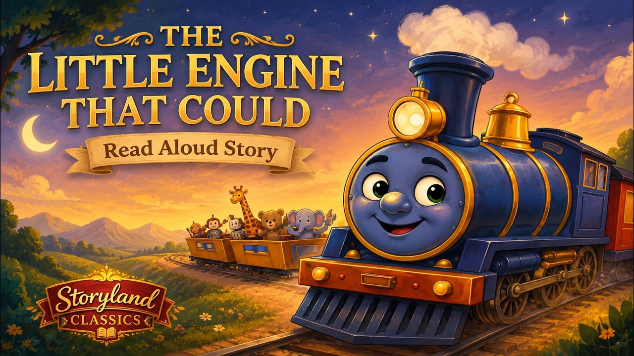 The Little Engine That Could 🚂 | Gentle Bedtime Story for Kids