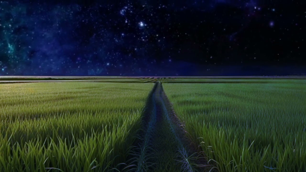 Rice Field Ambience Dreamscape Symphony for Deep Sleep 😴