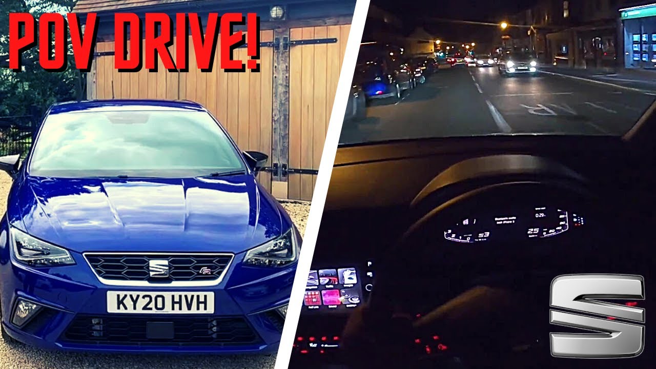 Seat Ibiza FR POV DRIVE! (Ночное время)