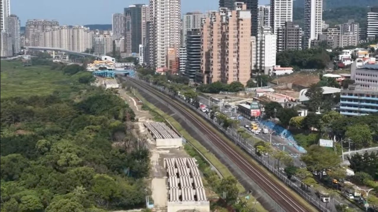 2026.02.03 淡北道路工程 第二工區河岸帶 最新進度概況 空拍直播