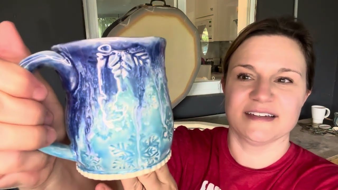 Kiln Opening! Mostly good, one disaster.  #Mayco #Amaco #spectrum glaze combos explained
