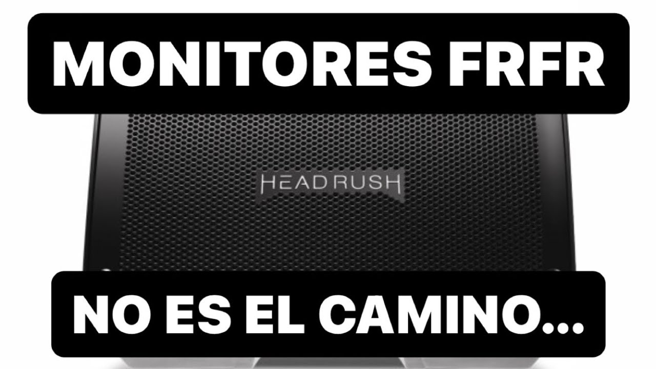 🔴 Nos han CREADO una NECESIDAD innecesaria? 🔴 ¿Valen la pena los monitores FRFR para pedaleras?