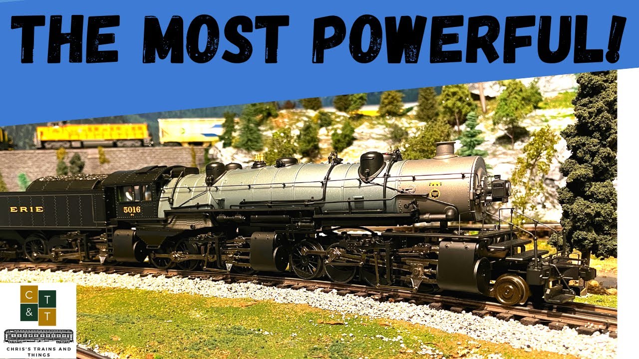 Erie Triplex Steam Locomotive