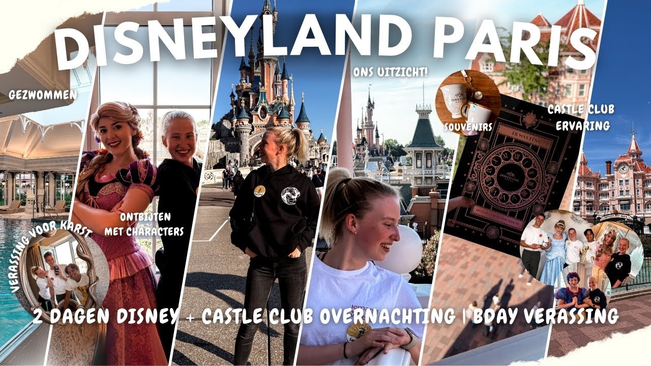 DISNEYLAND PARIS - Hotel Castle Club + verassing voor Karst ✨🎡 | KIMS