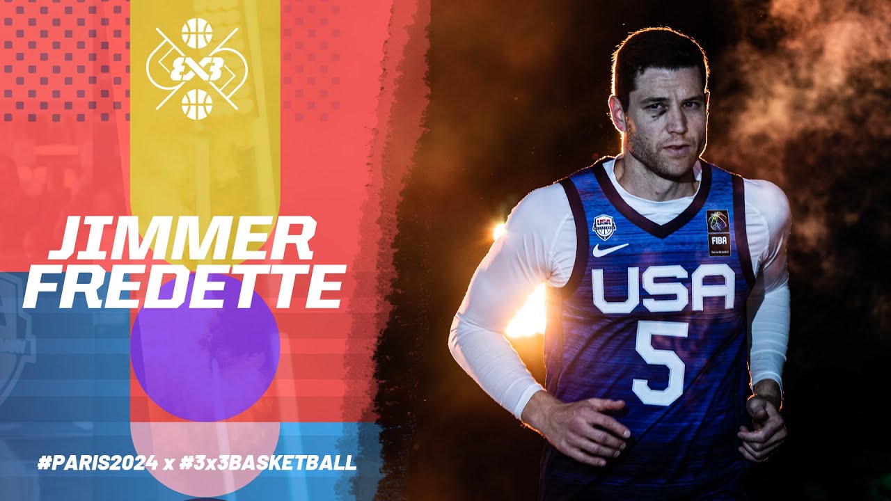 Jimmer Fredette 🇺🇸 Jimmermania in Paris 2024 Olympics | 3x3 Basketball