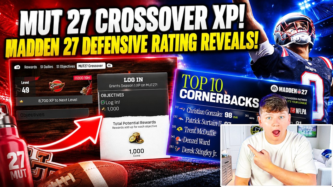 MUT 27: КРОССОВЕР XP! СДЕЛАЙТЕ ЭТО ПРЯМО СЕЙЧАС! MADDEN 27: РЕЙТИНГИ ЗАЩИТЫ!