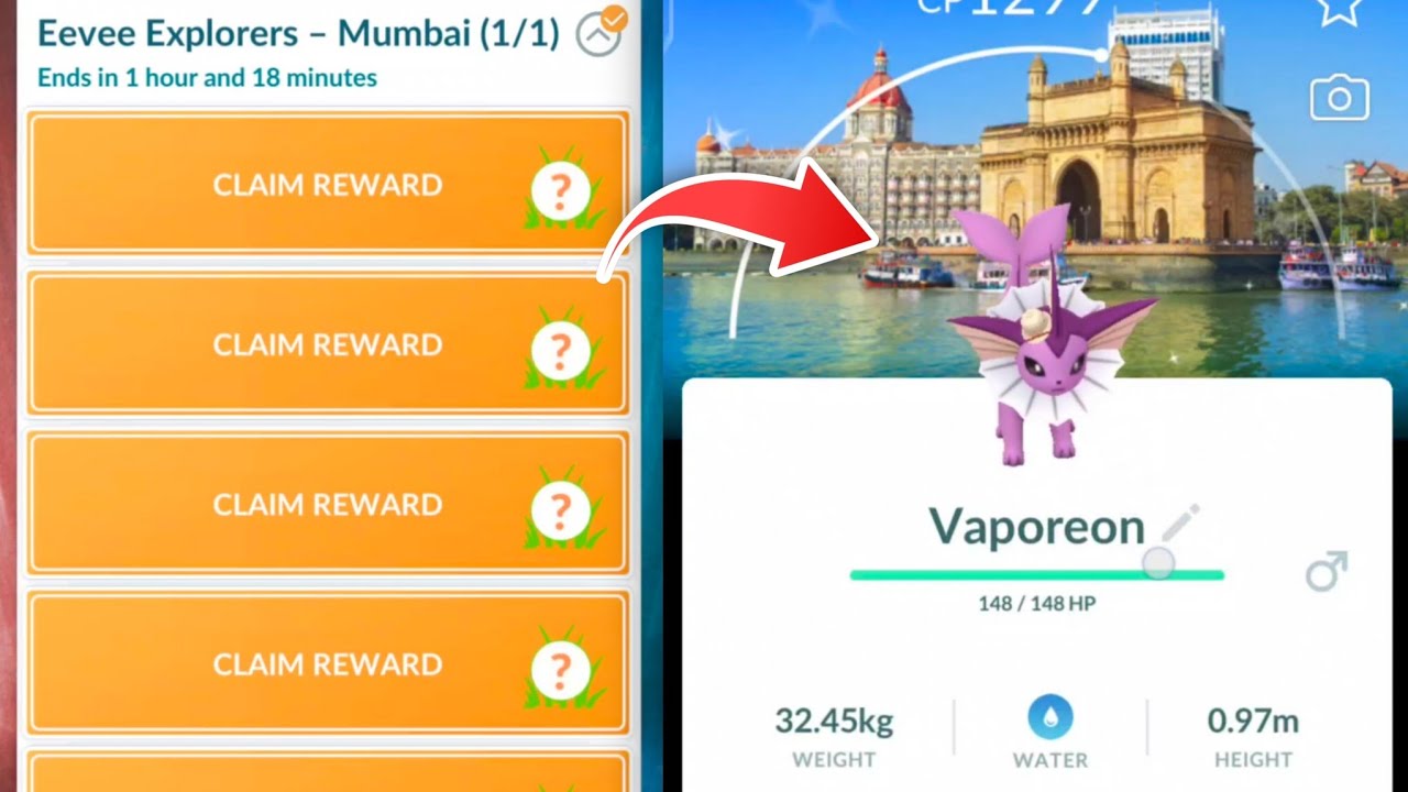 Eevee Explorers - Special Research in Safari Zone Event ( Mighty Custom Shiny )