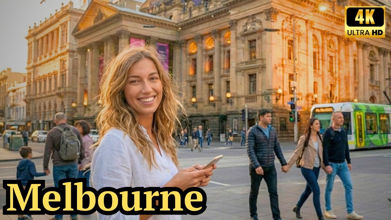 Melbourne Stunning Walk To Southern Cross Station