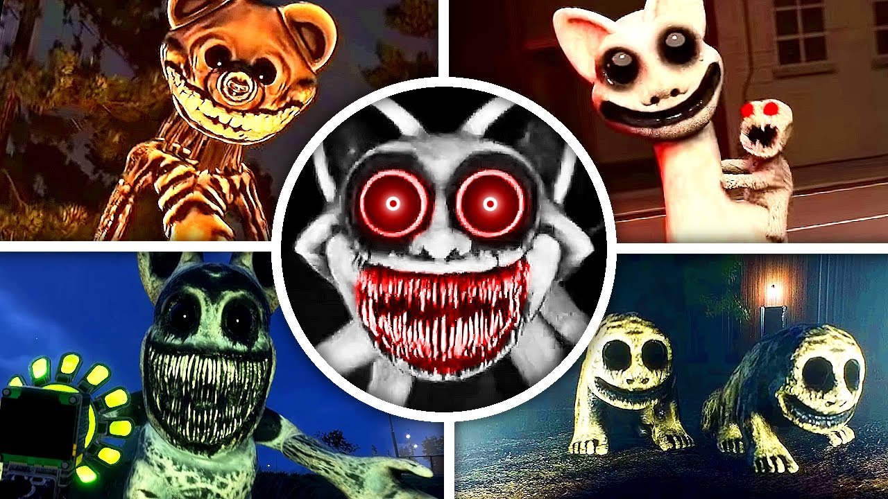 ZOONOMALY - ALL Bosses Jumpscares & Gameplay Trailer Screenshots (Showcase)