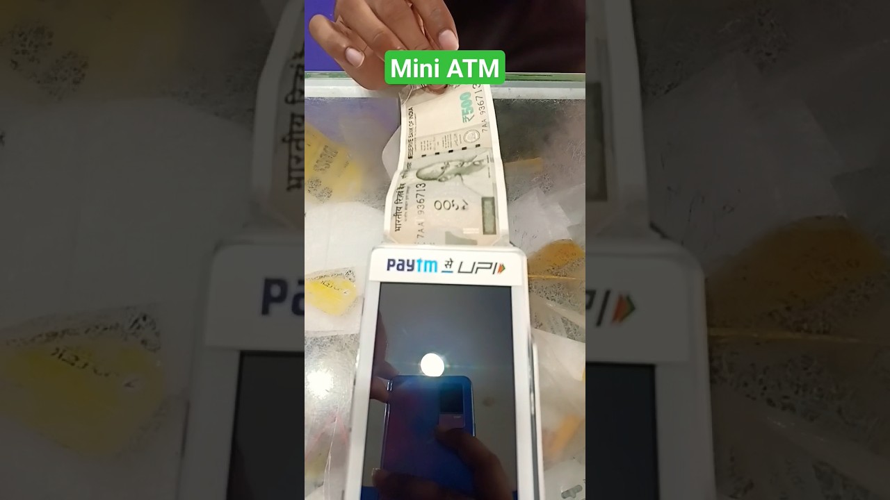 mini ATM swipe machine #youtubeshorts #shortsfeed #samsimobile 😱😱