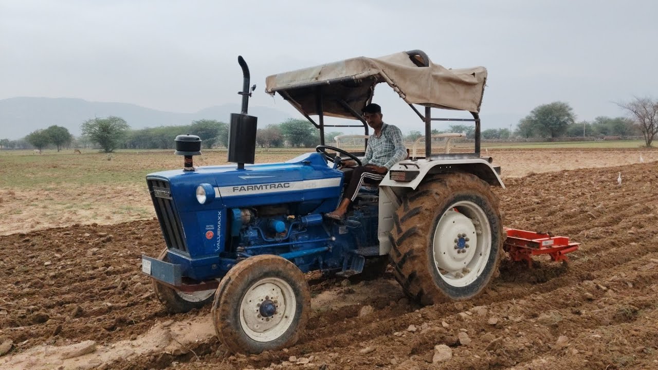Farmtrac tractor kishan khat power king 👑💪