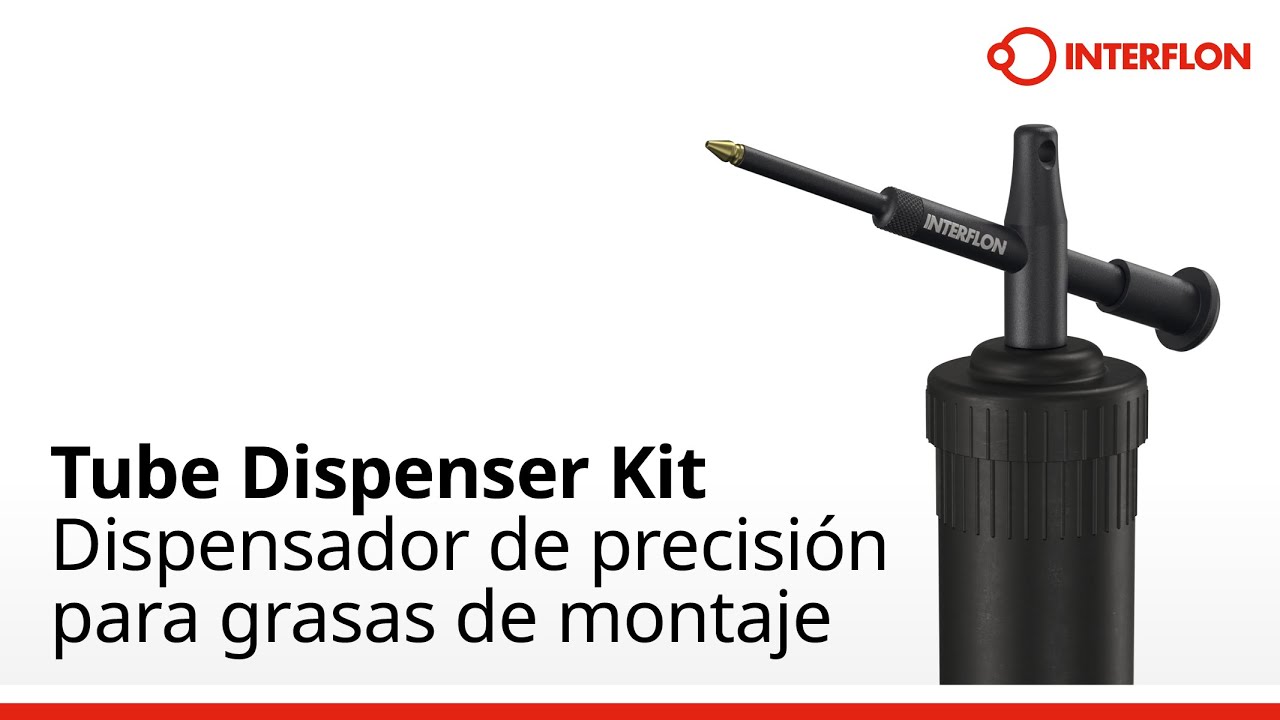 Interflon Tube Dispenser Kit: Dispensador de grasa de precisi&oacute;n