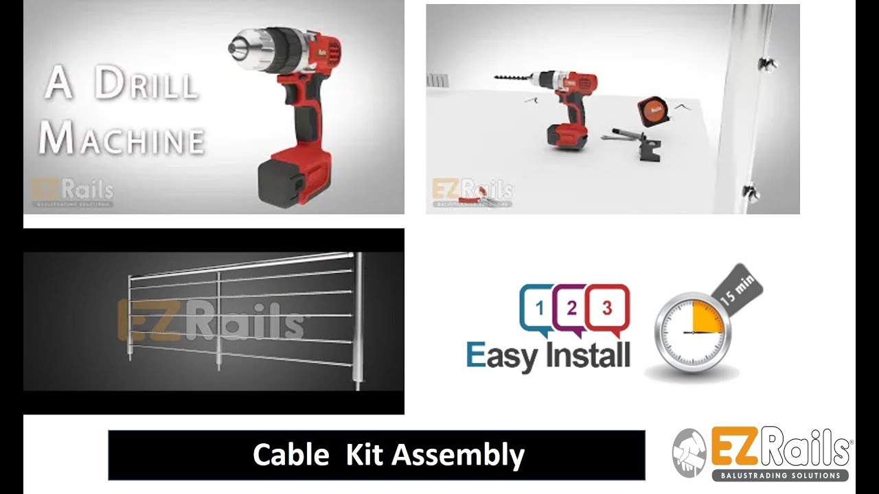 Cable Assembly | Cable Balustrades System | EZRails Balustrades Solutions