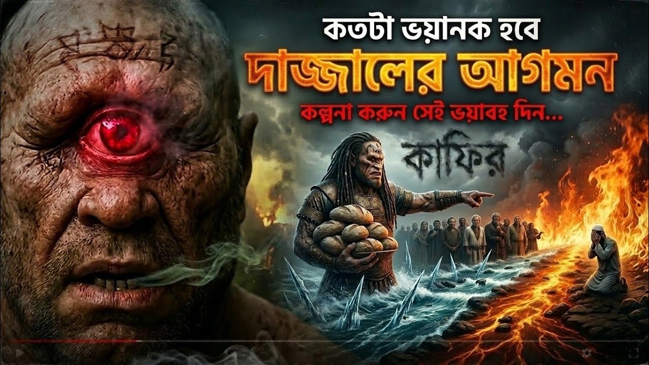 দাজ্জালের আগমন ও শেষ যুদ্ধ | কিয়ামতের ভয়াবহ ভবিষ্যদ্বাণী।#দাজ্জাল #দাজ্জালের আগমন 