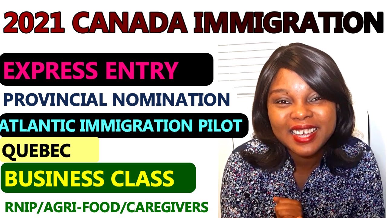 2021 CANADA IMMIGRATION TARGET BREAKDOWN