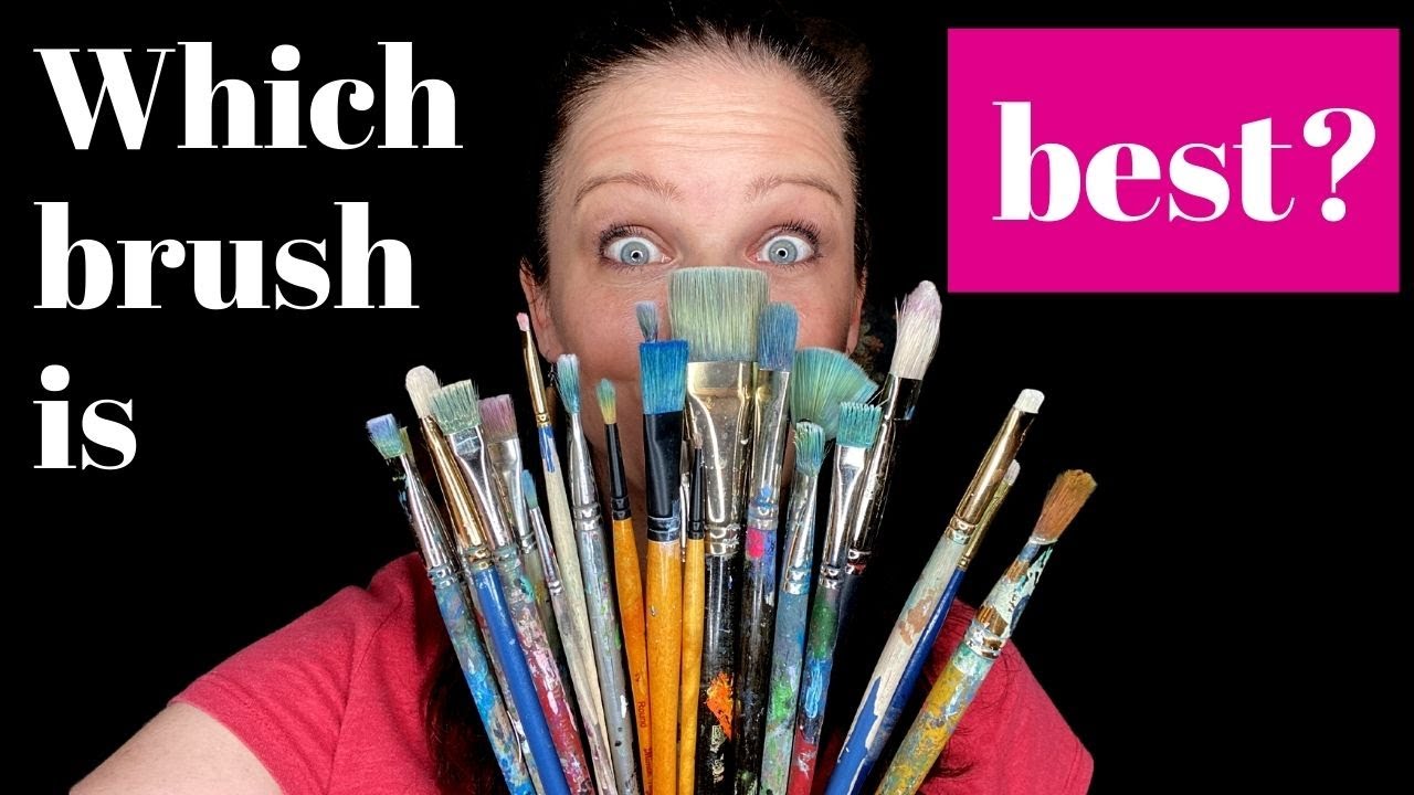 Mixed Media Art for Beginners: ALL ABOUT PAINT BRUSHES!