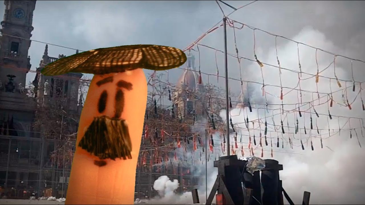 Qué es una mascleta, fallas de Valencia
