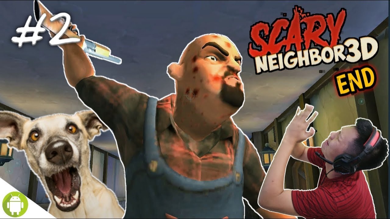 SAMPE KENA CACAR!! HAHAHA!! Scary Neighbor 3D Part 2 END [SUB INDO] ~Bye Tetangga Baik Hati!! hehe