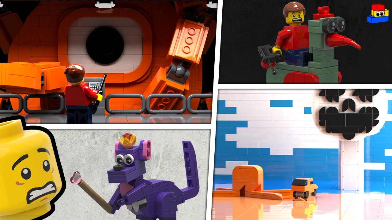 Garten of Banban 3 official trailer MADE OF LEGO! (HUGE Stinger Flynn, Purple Kangaroo, and more)