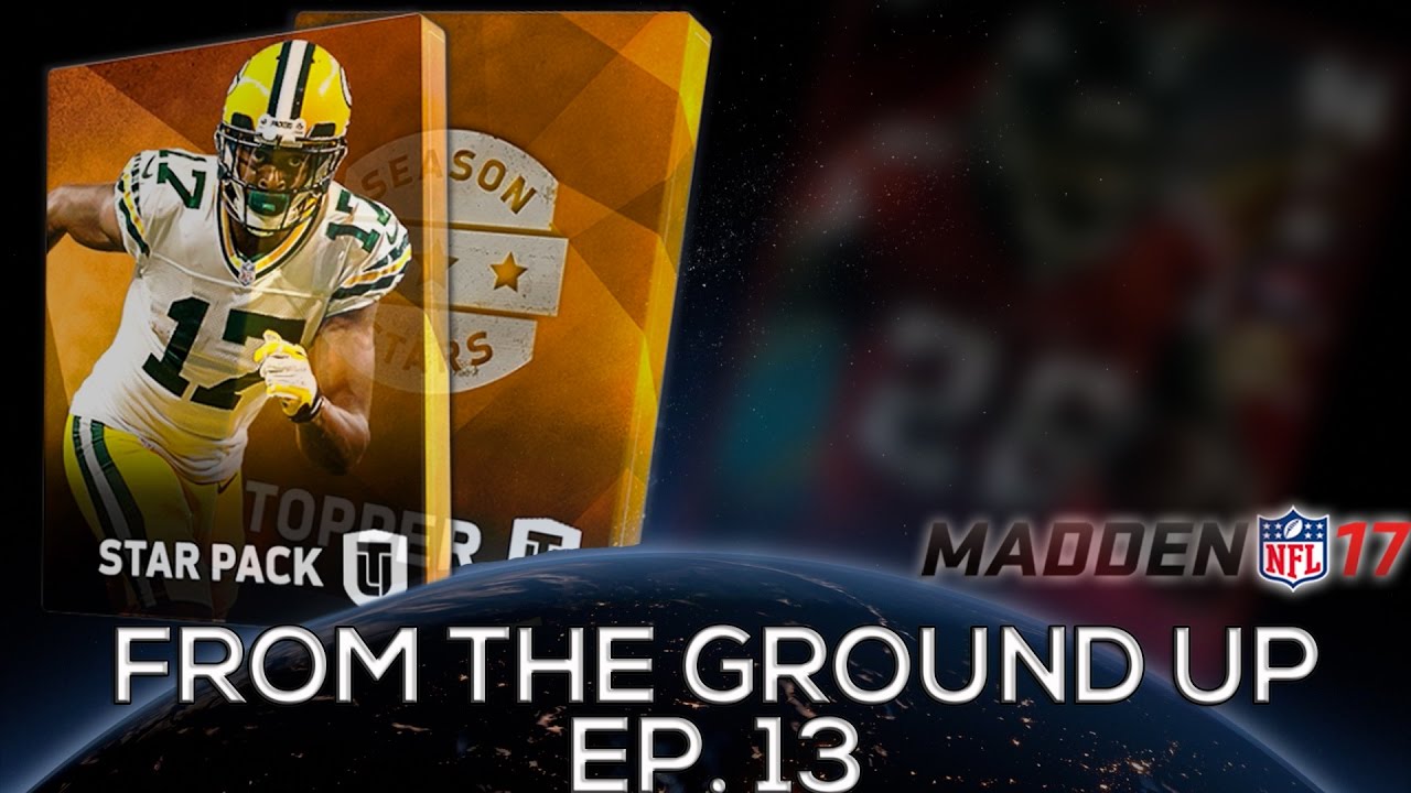FTGU EP. 13 SEASON STARS BUNDLE! 300K+ UPGRADES! MUT 17 PACK OPENING | Madden 17 Team Builder